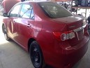 2011 TOYOTA COROLLA, RED, LE MODEL, 1.8L, AT.   Z26472